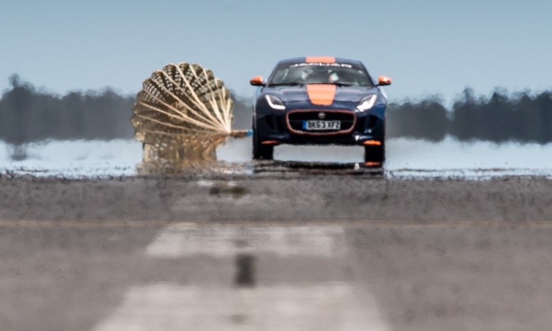Jaguar F-Type Bloodhound SSC test