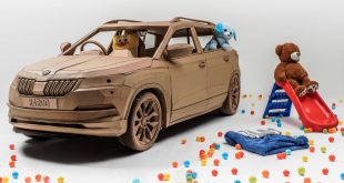 Cardboard Skoda Karoq