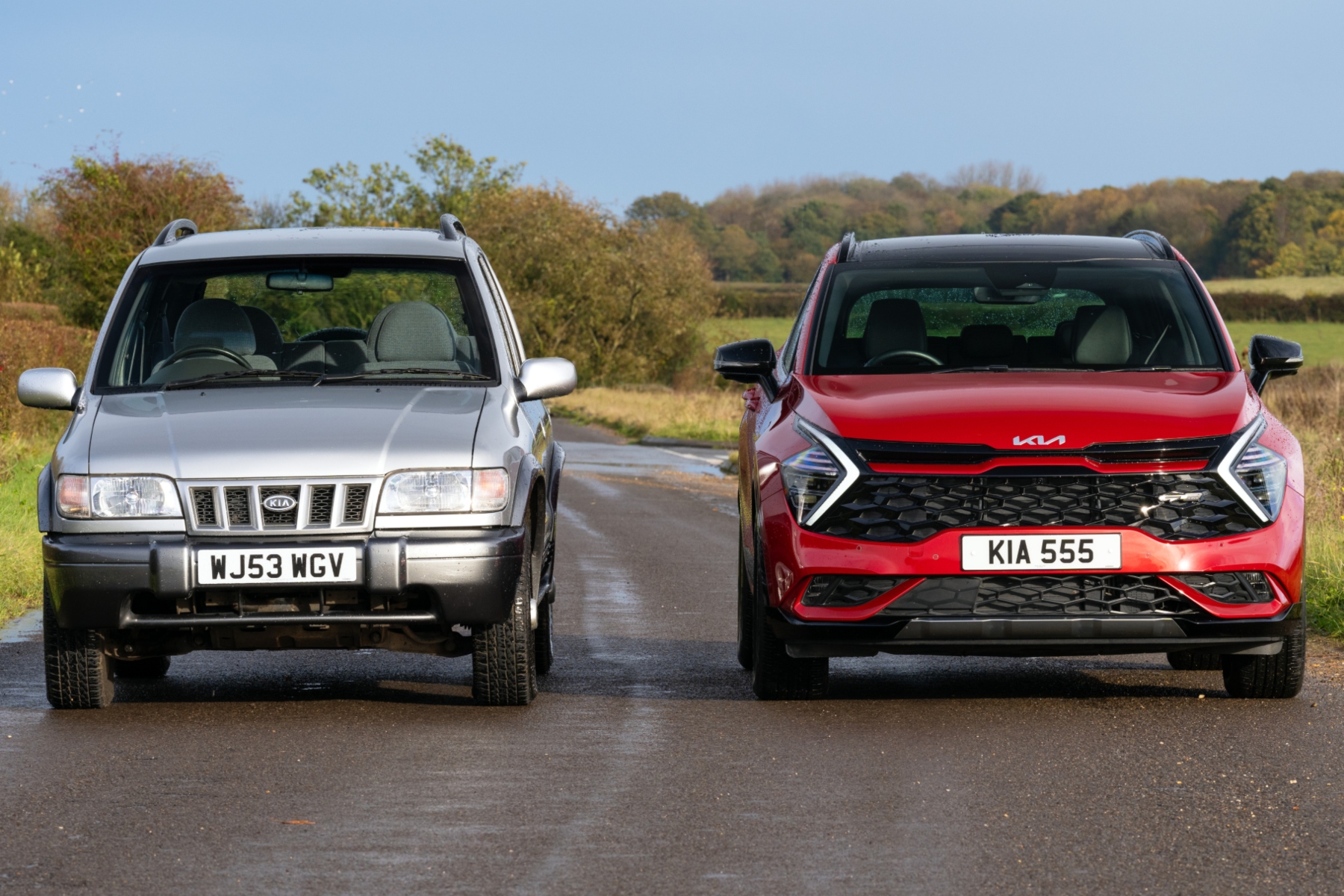 Kia Sportage 1 and 5