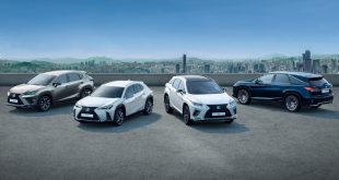 Lexus hybrid range