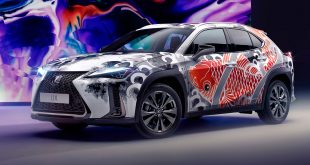 Lexus UX - world's first tattooed car
