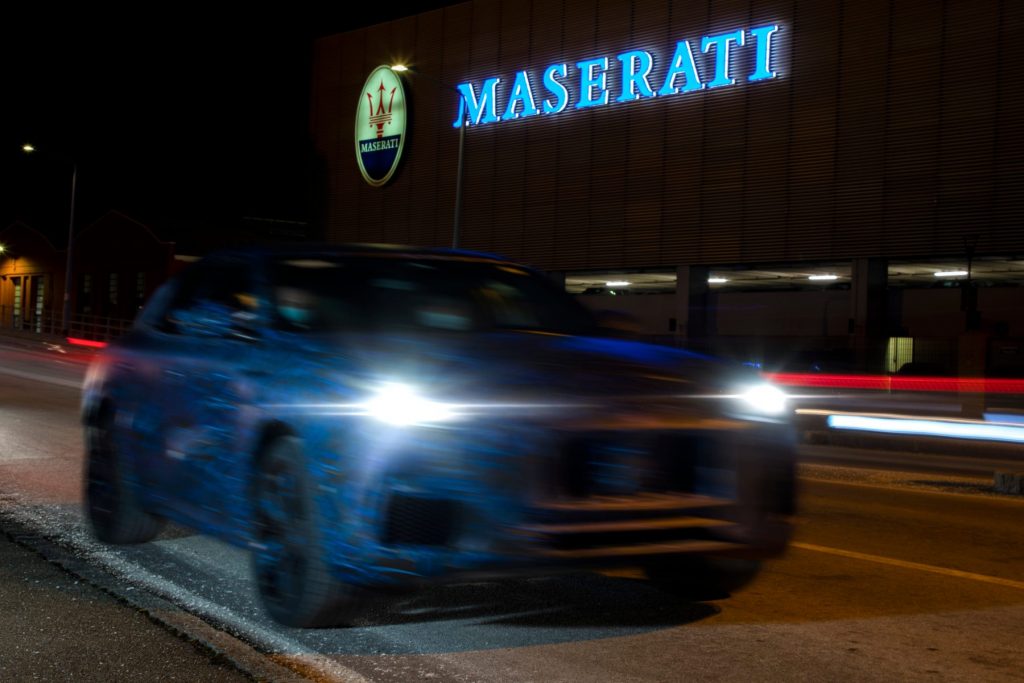Maserati Grecale SUV teaser