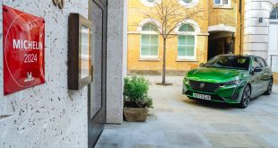PEUGEOT E-308 and the Michelin Green Star winner
